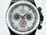 Rolex Daytona SONIC RXF Diamond bezel Pearl mother pearl SONIC Factory 40mmx12.5mm Kadran İndeks ve İbre Detay Yakın Çekim Super — Kadran ve Bezel Görünümü