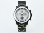 Rolex Daytona SONIC RXF Diamond bezel Pearl mother pearl SONIC Factory 40mmx12.5mm Ön Cephe Kadran ve Kasa Görünümü Super Clone — Kadran ve Bezel Görünümü