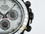 Rolex Daytona SONIC RXF Diamond bezel Pearl mother pearl SONIC Factory 40mmx12.5mm Yatay Kasa, Bezel ve Kordon Bütünlüğü Super — Kadran ve Bezel Görünümü