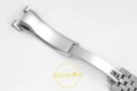 Rolex Land Dweller 127334 DIWF White Textured Dial on ZF Factory 40mmx10.3mm Gece Fosfor (Super-LumiNova) ve Kadran Detay — Kadran ve Bezel Görünümü