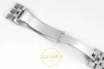 Rolex Land Dweller 127335 2F Ice Blue Textured Dial ZF Factory 40mmx10.3mm Gece Fosfor (Super-LumiNova) ve Kadran Detay Görünümü — Kadran ve Bezel Görünümü
